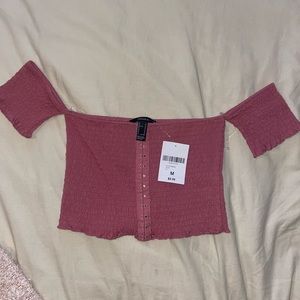 Forever 21 Off the Shoulder Top